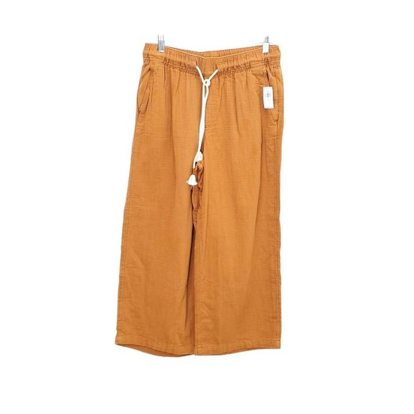 Old Navy Pants - NWT Old Navy Terracotta High Waisted Gauzy Wide Leg Crop Pants